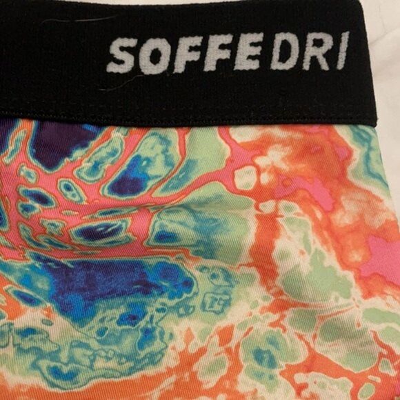 Soffe Dri Multicolor Athletic Low Rise Leggings Junior Size Medium - Picture 9 of 12